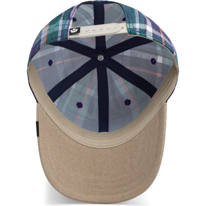 cap-kumer-multicolor-snapback-goorin-bros-curved-brim-hardly-working-papa-cap-madras-the-farm-navy-blue-and-brown-cap-the-farm-d