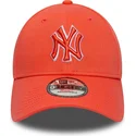 mutsid-kumer-oranz-reguleeritav-9forty-team-outline-new-york-yankees-mlb-new-era
