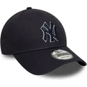mutsid-kumer-meresinine-reguleeritav-9forty-team-outline-new-york-yankees-mlb-new-era