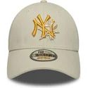 mutsid-kumer-beez-reguleeritav-9forty-floral-icon-new-york-yankees-mlb-new-era