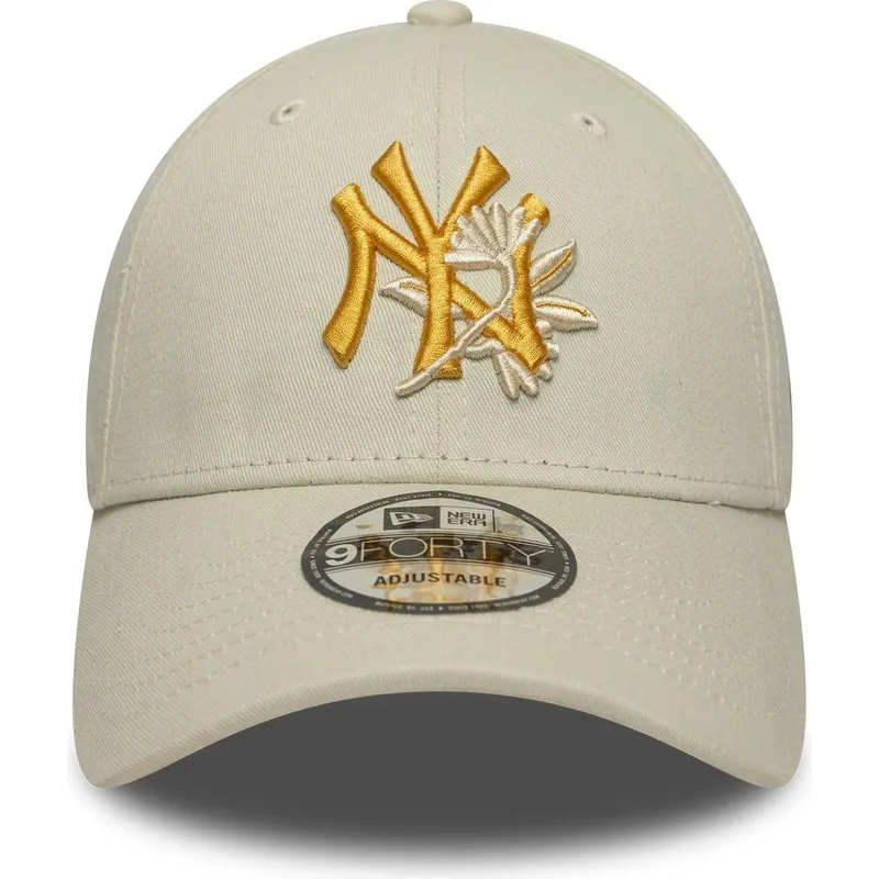 mutsid-kumer-beez-reguleeritav-9forty-floral-icon-new-york-yankees-mlb-new-era