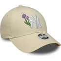 mutsid-kumer-beez-reguleeritav-9forty-beaded-new-york-yankees-mlb-new-era