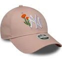cap-kumer-pink-adjustable-strap-9forty-beaded-new-york-yankees-mlb-new-era