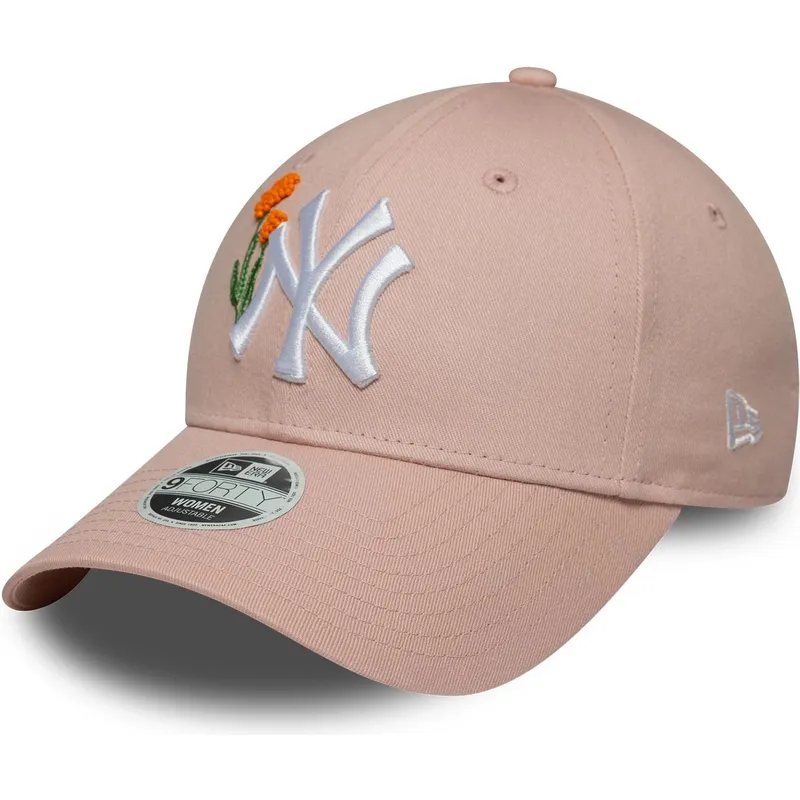 mutsid-kumer-roosa-reguleeritav-9forty-beaded-new-york-yankees-mlb-new-era