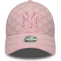 mutsid-kumer-roosa-reguleeritav-9forty-floral-towelling-new-york-yankees-mlb-new-era