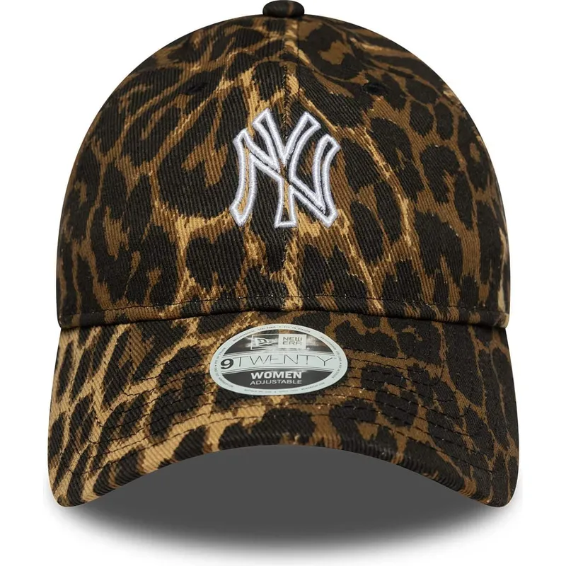 mutsid-kumer-leopard-reguleeritav-9twenty-outline-new-york-yankees-mlb-new-era
