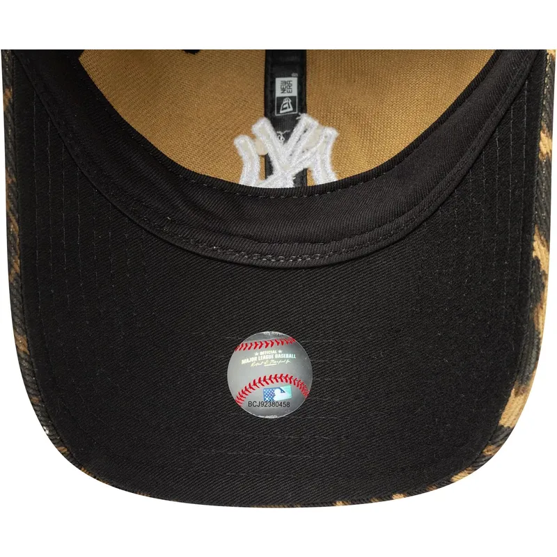 mutsid-kumer-leopard-reguleeritav-9twenty-outline-new-york-yankees-mlb-new-era
