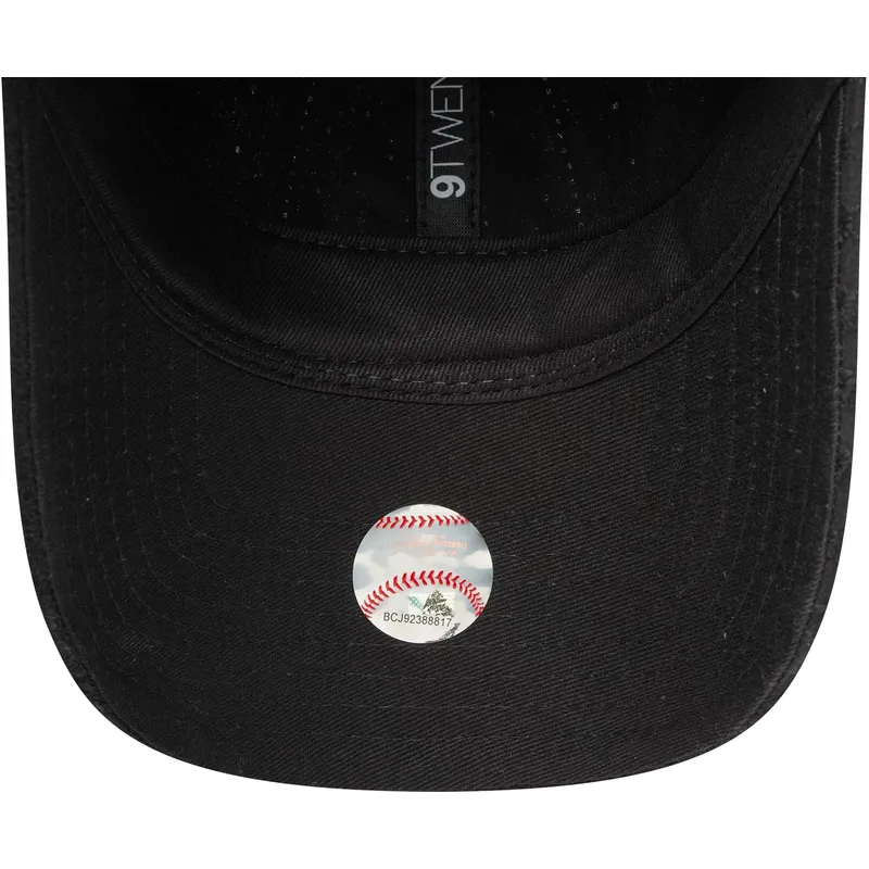 mutsid-kumer-must-reguleeritav-9twenty-broderie-new-york-yankees-mlb-new-era