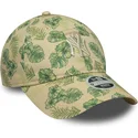 cap-kumer-beige-adjustable-strap-9twenty-all-over-print-tropical-new-york-yankees-mlb-new-era