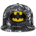 new-era-flat-brim-youth-9fifty-all-over-print-dc-comics-batman-black-snapback-cap