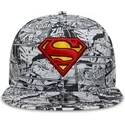 new-era-flat-brim-youth-superman-9fifty-all-over-print-dc-comics-black-snapback-cap