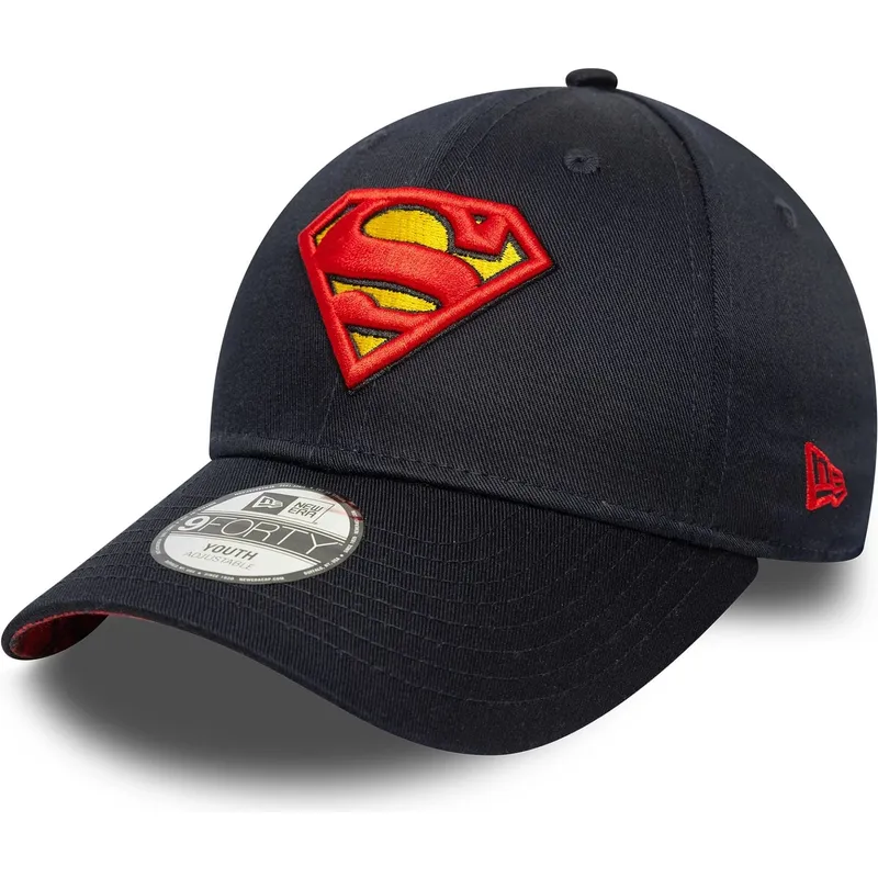 mutsid-kumer-meresinine-reguleeritav-lastele-9forty-all-over-print-superman-dc-comics-new-era