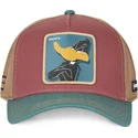 capslab-daffy-duck-daf3-ct-looney-tunes-multicolor-trucker-hat