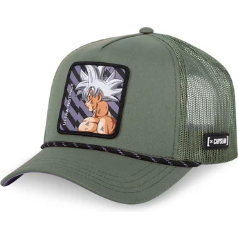 Mütsid kumer roheline snapback Ultra Instinct DBS6 ULT Son Goku Dragon Ball Capslab