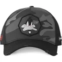 capslab-daffy-duck-loo11-daf-looney-tunes-grey-trucker-hat