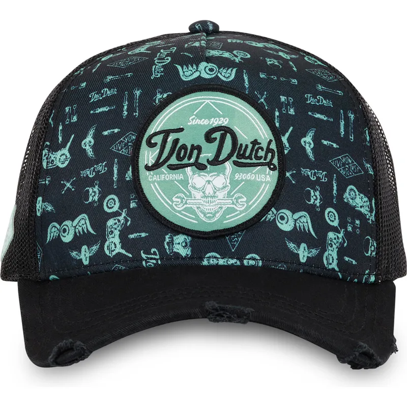 mutsid-kumer-sinine-snapback-print04-von-dutch