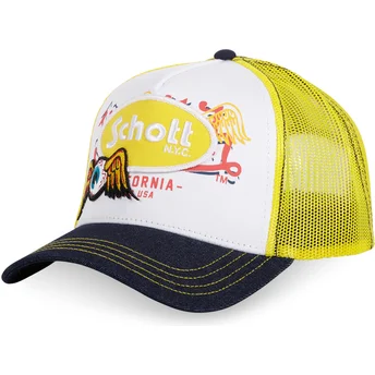 Cap kumer yellow snapback Von Dutch