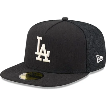 Cap lame black ajustada 59FIFTY Day A Frame Los Angeles Dodgers MLB New Era