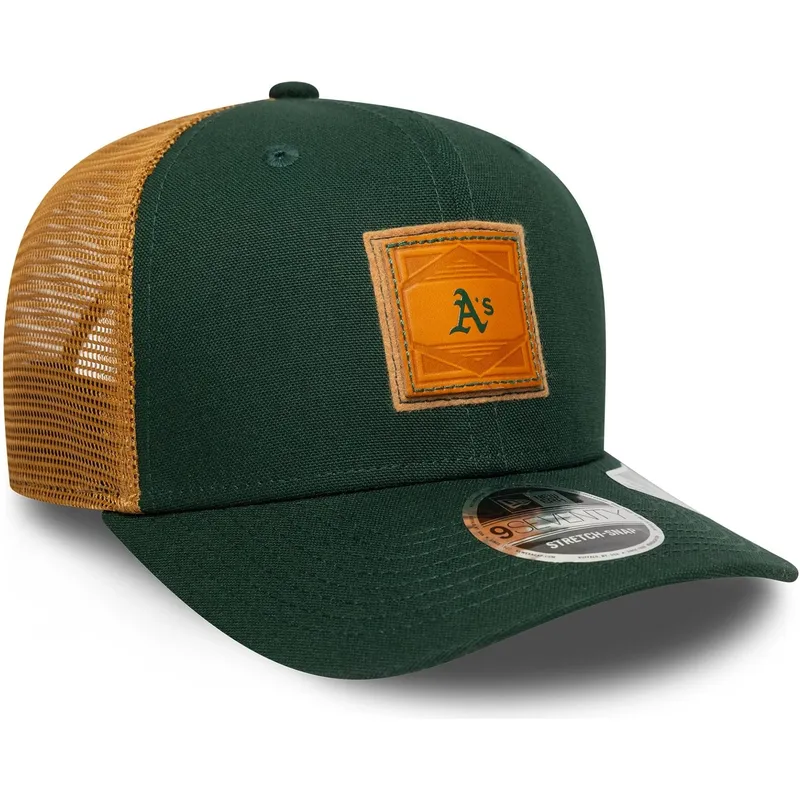 mutsid-kumer-roheline-snapback-9seventy-stretch-snap-debossed-oakland-athletics-mlb-new-era mutsid-kumer-roheline-snapback-9seventy-stretch-snap-debossed-oakland-athletics-mlb-new-era