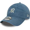 mutsid-kumer-sinine-reguleeritav-9twenty-denim-new-york-yankees-mlb-new-era