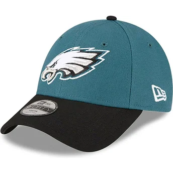 Mütsid kumer roheline reguleeritav rihm lastele 9FORTY The League Philadelphia Eagles NFL New Era
