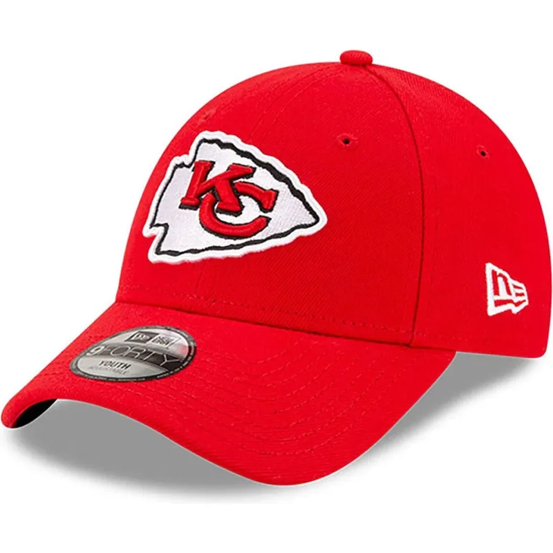 mutsid-kumer-punane-reguleeritav-rihm-lastele-9forty-the-league-kansas-city-chiefs-nfl-new-era