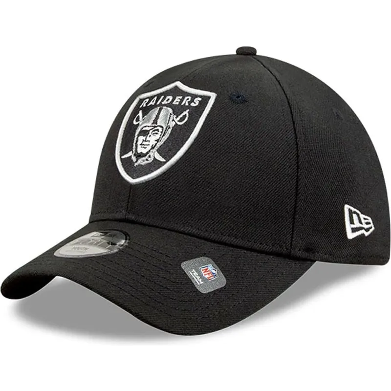 cap-kumer-black-adjustable-strap-lastele-9forty-the-league-las-vegas-raiders-nfl-new-era