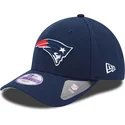 cap-kumer-navy-blue-adjustable-strap-lastele-9forty-the-league-new-england-patriots-nfl-new-era