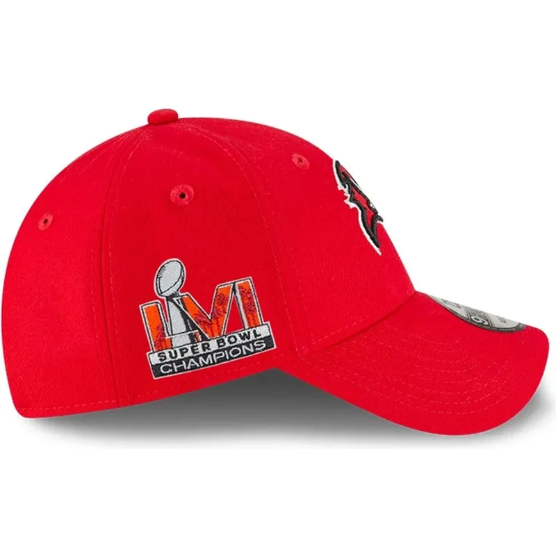 cap-kumer-red-adjustable-strap-lastele-9forty-the-league-tampa-bay-buccaneers-nfl-new-era