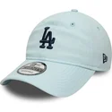 mutsid-kumer-sinine-reguleeritav-9twenty-linen-los-angeles-dodgers-mlb-new-era