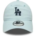 mutsid-kumer-sinine-reguleeritav-9twenty-linen-los-angeles-dodgers-mlb-new-era