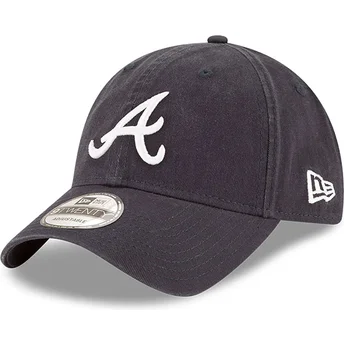 Cap kumer navy blue adjustable strap 9TWENTY Core Classic Atlanta Braves MLB New Era