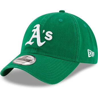 Mütsid kumer roheline reguleeritav 9TWENTY Core Classic Oakland Athletics MLB New Era