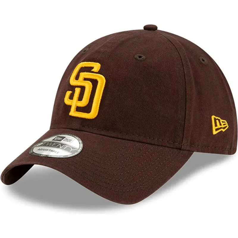 mutsid-kumer-pruun-reguleeritav-9twenty-core-classic-san-diego-padres-mlb-new-era