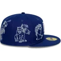 mutsid-lame-sinine-liibuv-59fifty-mythical-los-angeles-dodgers-mlb-new-era