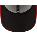 new-era-curved-brim-9forty-the-league-cleveland-guardians-mlb-navy-blue-and-red-adjustable-cap