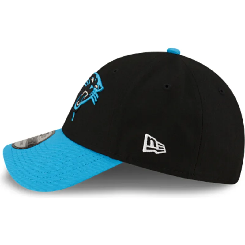 cap-kumer-black-adjustable-strap-9forty-the-league-carolina-panthers-nfl-new-era