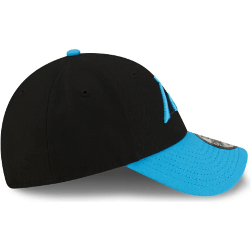 cap-kumer-black-adjustable-strap-9forty-the-league-carolina-panthers-nfl-new-era