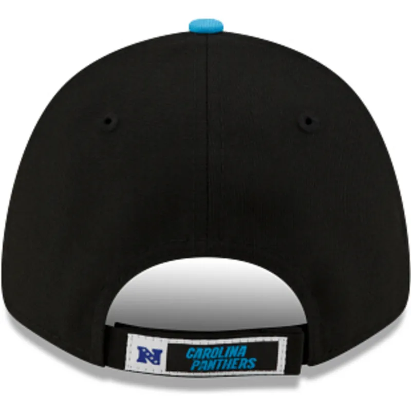 cap-kumer-black-adjustable-strap-9forty-the-league-carolina-panthers-nfl-new-era