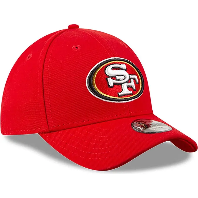 mutsid-kumer-punane-reguleeritav-rihm-lastele-9forty-the-league-san-francisco-49ers-nfl-new-era