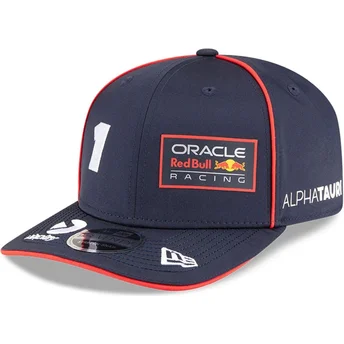 Mütsid kumer meresinine snapback 9SEVENTY Stretch Snap Red Bull Racing Formula 1 New Era