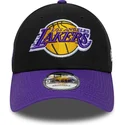 mutsid-kumer-must-reguleeritav-9forty-side-patch-los-angeles-lakers-nba-new-era