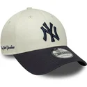 mutsid-kumer-beez-reguleeritav-9forty-side-script-new-york-yankees-mlb-new-era