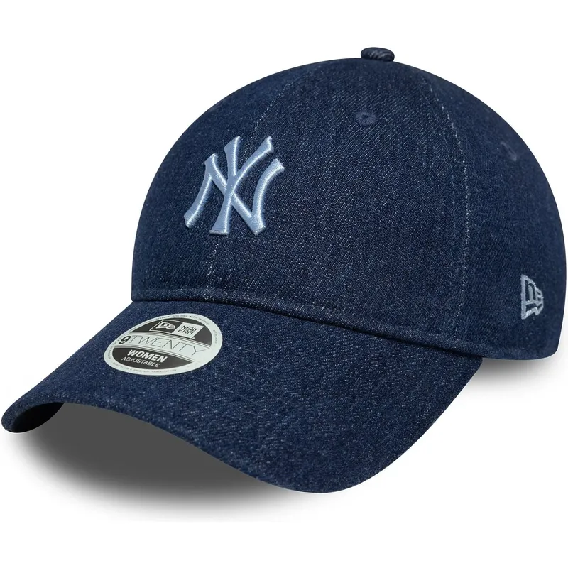 mutsid-kumer-meresinine-reguleeritav-9twenty-denim-new-york-yankees-mlb-new-era