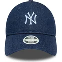 mutsid-kumer-meresinine-reguleeritav-9twenty-denim-new-york-yankees-mlb-new-era