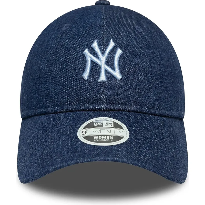 mutsid-kumer-meresinine-reguleeritav-9twenty-denim-new-york-yankees-mlb-new-era
