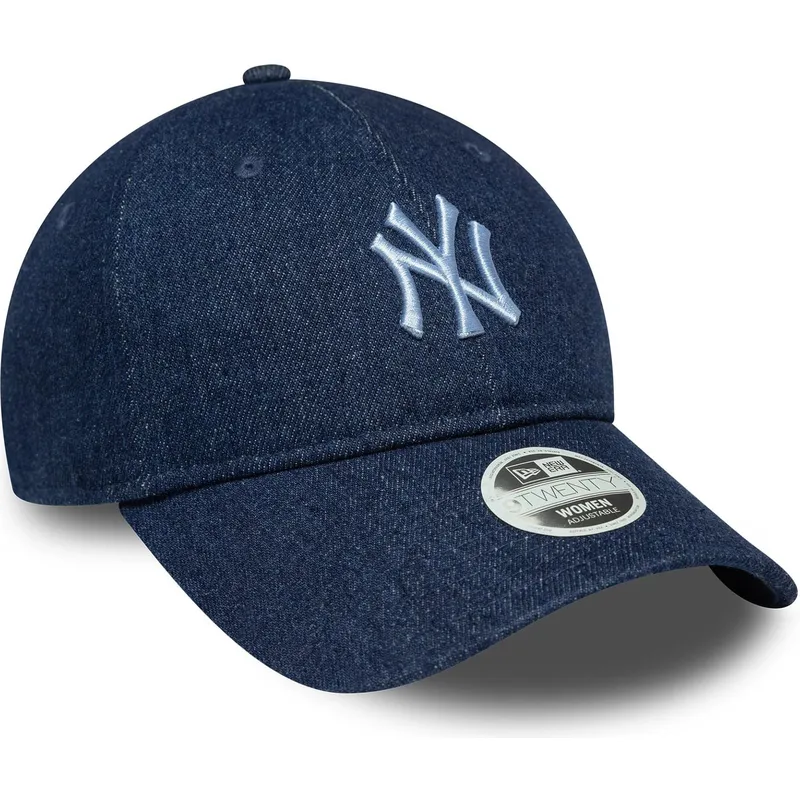 mutsid-kumer-meresinine-reguleeritav-9twenty-denim-new-york-yankees-mlb-new-era