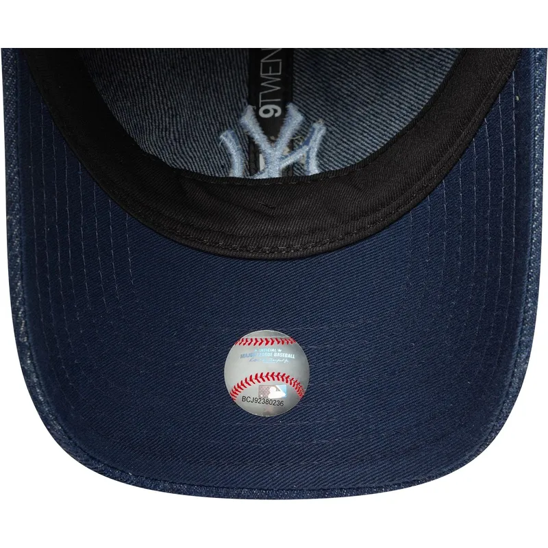 mutsid-kumer-meresinine-reguleeritav-9twenty-denim-new-york-yankees-mlb-new-era