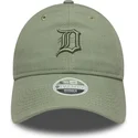 mutsid-kumer-roheline-reguleeritav-9twenty-linen-detroit-tigers-mlb-new-era