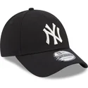 mutsid-kumer-must-reguleeritav-9forty-metallic-new-york-yankees-mlb-new-era